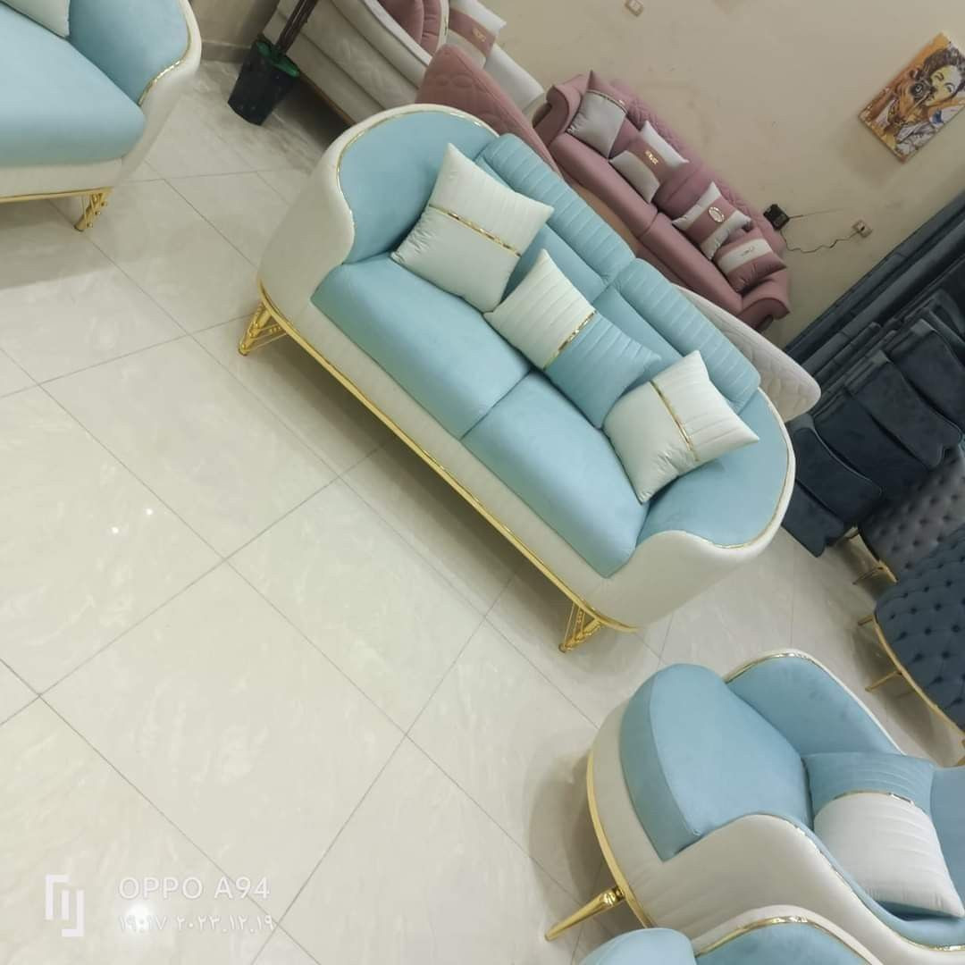 عرض خاص
مع معمل الصخرة ارقى واحدث الموديلات 
موديل المنادر  💎 

تخم شغل عراقي موديل تركي عشر مقاعد خمس قطع   قنفتين ثلاثي وقنفه ثنائيه وكراسي عدد 2اضافه  كوشات هديه عدد 6
السعر 850
8مقاعد 
7مقاعد 
  5مقاعد 

خمس قطع اثنين كبيرة ثلاثيه وحده وسط ثنائية و كرسيين مع كوشات عدد 6
جميع الالوان متوفره
توصيل داخل بغداد مجاني 
اطراف 15

القاعدة خشب كله بلوك 18مل
القماش  حسب الطلب متوفر انواع الاقمشه 
الاسفنج مميز اول مضغوط علو الاسفج 8سم 

❇️قياسات القنفات ❇️
200 سم  القنفه الكبيرة ام ثلاث مقاعد 
150 سم القنفه الوسط ام مقعدين 
75 سم  الكرسي

العمق الكلي للتخم  75 سم عرض المقعد الصافي
ضمان حقيقي للامانه 5سنوات 

❌❌❌لا تدفع المبلغ اذا  اجاك يختلف عن الصورة❌❌❌

للحجز ارسل
 الصورة 
والاسم 
ورقمين موبايل
والعنوان
على الخاص
الي يريد طبله سعرها 50

اذا قماش كتان  30
وتر برو فرق 50الف

التوصيل. مده اسبوع لان شغل ثكيل


**إذا كنت صاحب هذا الإعلان وتريد حذفه لأي سبب، رجاءا أرسل رسالة إلى الدعم الفني**