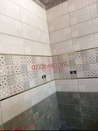 خلفه تطبيگ سيراميك ارضيات مرمر بورسلين شغل درج  لكافه العمل والترميم ش...