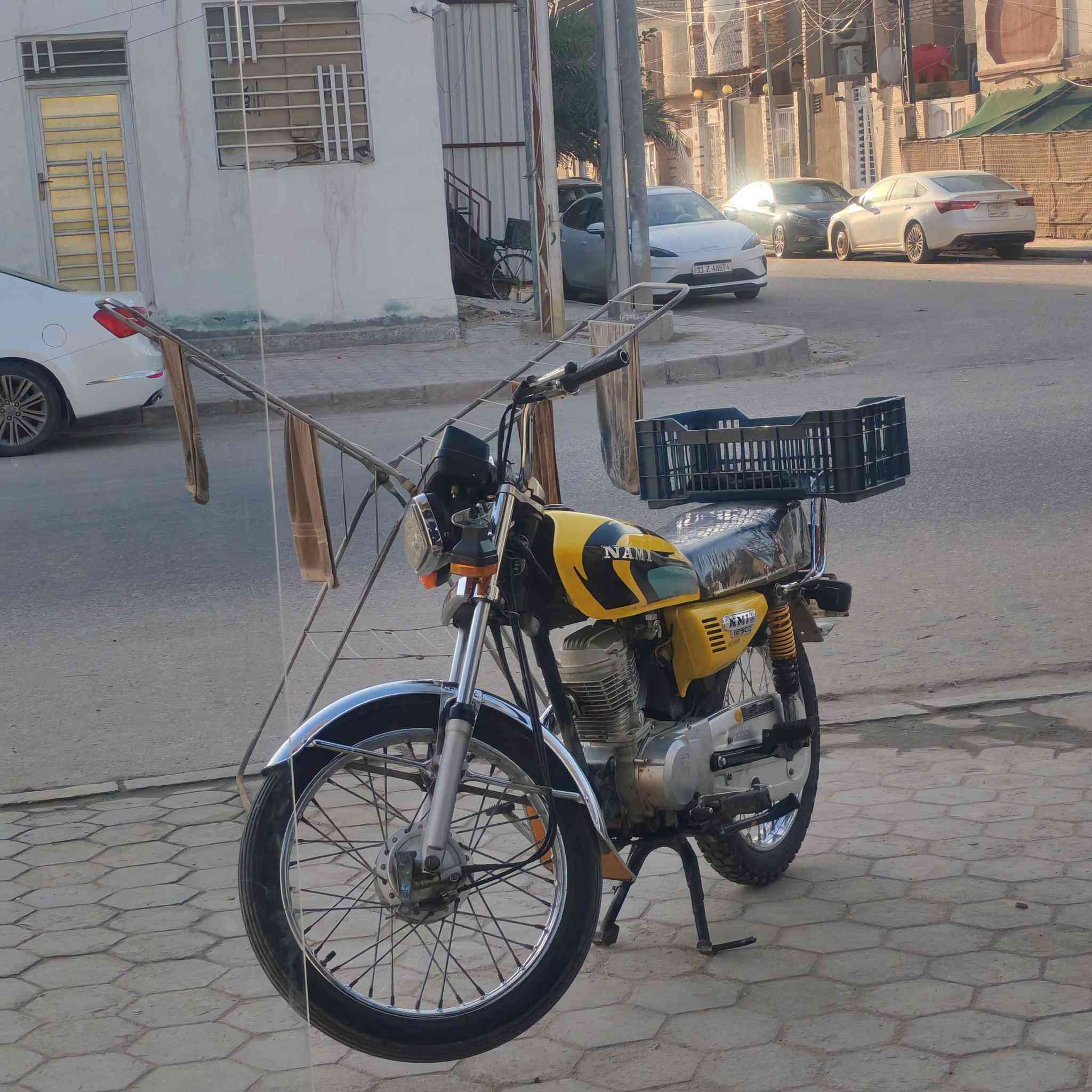 سلام عليكم.  دراجه نامه اورق اصولي. موديل 2022 مكفول مكينه نضيف علا فحصه وكيله العارضي بل نجف بخان مخضره  سعره 850 وبيه مجال لشرايه
***********
