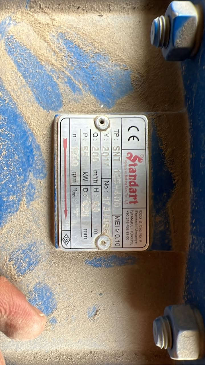 للبيع مضخات تركيه العدد 2  جديد مامشتغل 75 احصان 5X6 ضغط عالي العنوان سامراء رقم هاتف 📞 ***********
