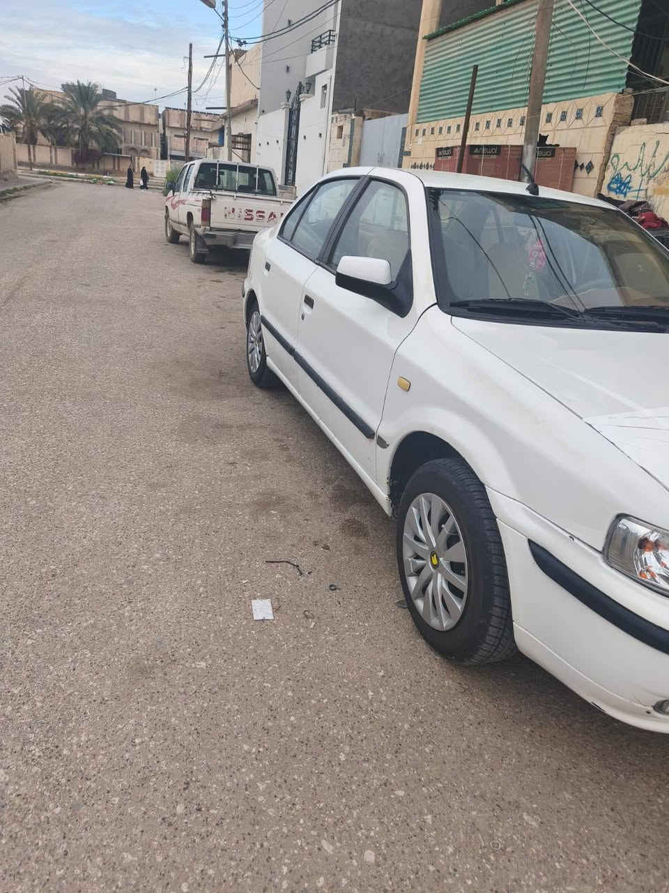 سلام عليكم سمند لبيع موديل2010سياره جديده تبريد تخم تاير حداديه جديده كيرموحرك خير من الله سعر35عوان سماوه هاتف***********
