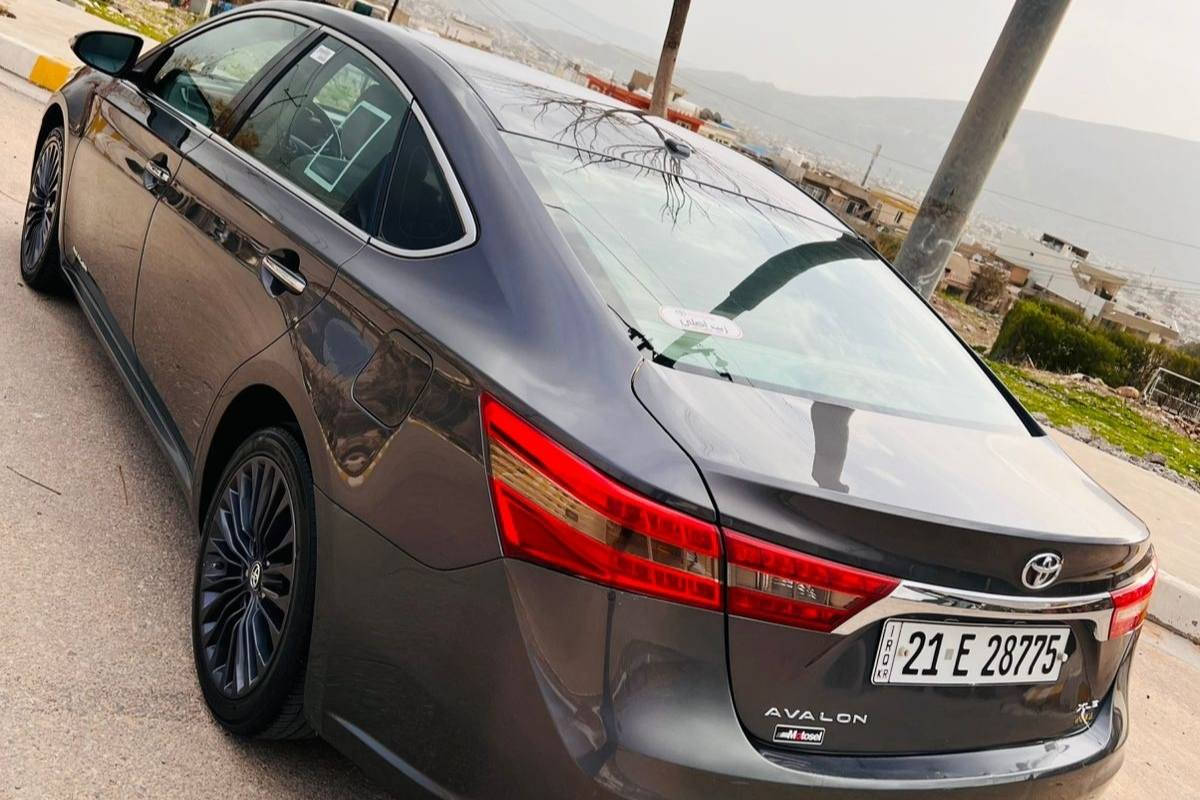 تۆیۆتا ئەڤەلۆن 2016 فول مواسەفات 
تەنها سڵایت نیە 
100 هەزار مایل ڕۆشتووە 
3 پارچەی بۆیاخە 
وێنەی سۆنەرەکەیم داناوە 
هەمو شتێکی بەشەرت 
هیچ مەسرەفێکی تێدانیە 

سـعـر : لە کۆمێنت داوابکە ڕاستەوخۆ بۆت دێت 📥 

گێر و مەکیەنەی بەشەرت 
هیچ کێشەیەکی تێدا نییە 

ژمارەی خاوەنەکەی 
***********
