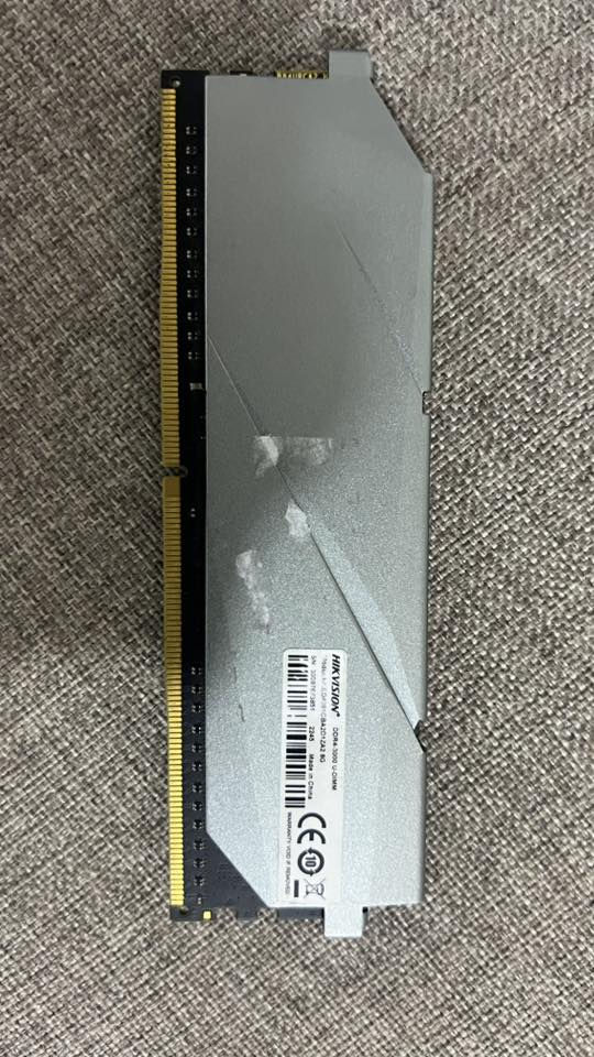 السلام عليكم ورحمة الله وبركاته 
متوفر رامات عدد 2
الرام الأول :HIKVISION DDR4 8GB 3000MHZ
الرام الثاني : Kingston DDR4 4GB 2666MHZ
*الرام الأول چان شغال عندي طبيعي بس جبت كت رامات و ما اشتغل وياهن 
السعر : قيم و أخذ 
مكاني الأنبار الرمادي 
لا يوجد توصيل 
ادمن من رخصتك ❤️


**إذا كنت صاحب هذا الإعلان وتريد حذفه لأي سبب، رجاءا أرسل رسالة إلى الدعم الفني**