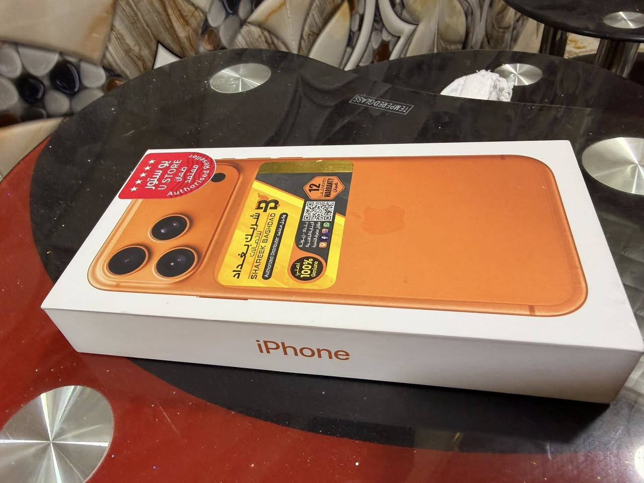 ايفون 17 برو ماكس 256 شريحه شرق اوسط مشحون مره وحده فقط مفتوح من الباكيت العنوان بصره . للاتصال ***********
