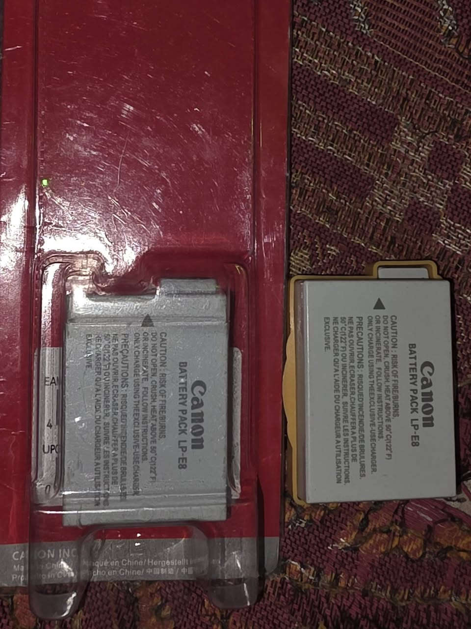 بيع بطاريه كانون
40الف بعده جديد 
مكانك البصره الهارثه ماعندي توصيل


**إذا كنت صاحب هذا الإعلان وتريد حذفه لأي سبب، رجاءا أرسل رسالة إلى الدعم الفني**