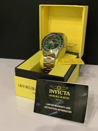 ساعة INVICTA براند امريكي نصب تكويك  مكينة ياباني  ظهر زجاجي مكشوف  قل...