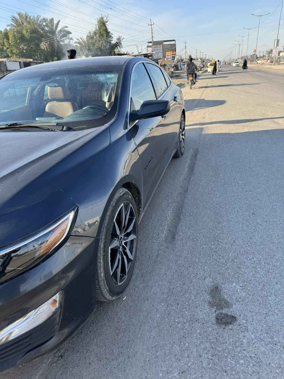 السلام عليكم
ماليبو 21. RS
مواصفات RS
غرفه جلد مشمشي 
بصمة تشغيل
بصمة ابواب
نقط عمياء 
شاشه كار بلي و اندرويد اوتو
كير و مكينة مكفولات 
باتري جديد AGM
حادث السياره امامي خفيف جاملغ و بنيد و جاملغ بارد 
مكان السياره بغداد
***********
