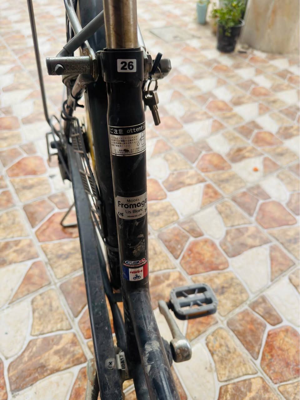 بايسكل بناتي ياباني 5كير حجم 26 نظيف كلش سعره 100 مكاني حله-شارع 80
*********** حلة, بابل
