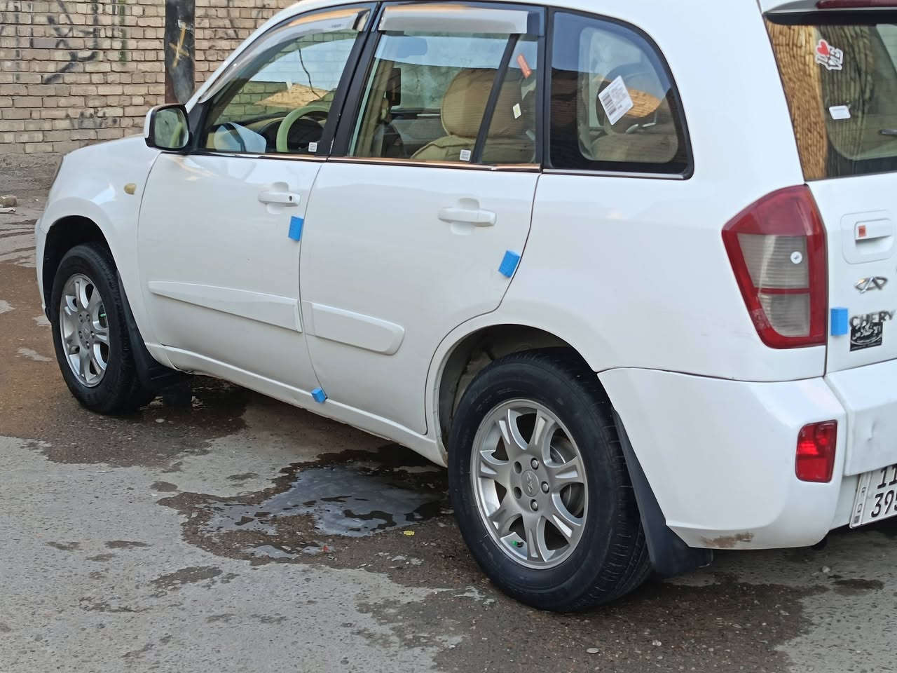 تيكو موديل 12 شكل ال13 بسمي رقم بغداد انكليزي سنويه جديده مكينه وكير جدد
صدر امامي خلفي جديد 
تبريد شغال 
تخم تاير جديد 
مكفوله من الحادث وتبديل
صبغ داير جاملغ امامي 
شاشه تاب كامره خلفيه 
دوشمه جديده فتحه سلايت بيهه 
مكانهه بغداد العبيدي 
السعر 51 وبيهه مجال قليل 
*********** ليحب يتصل
