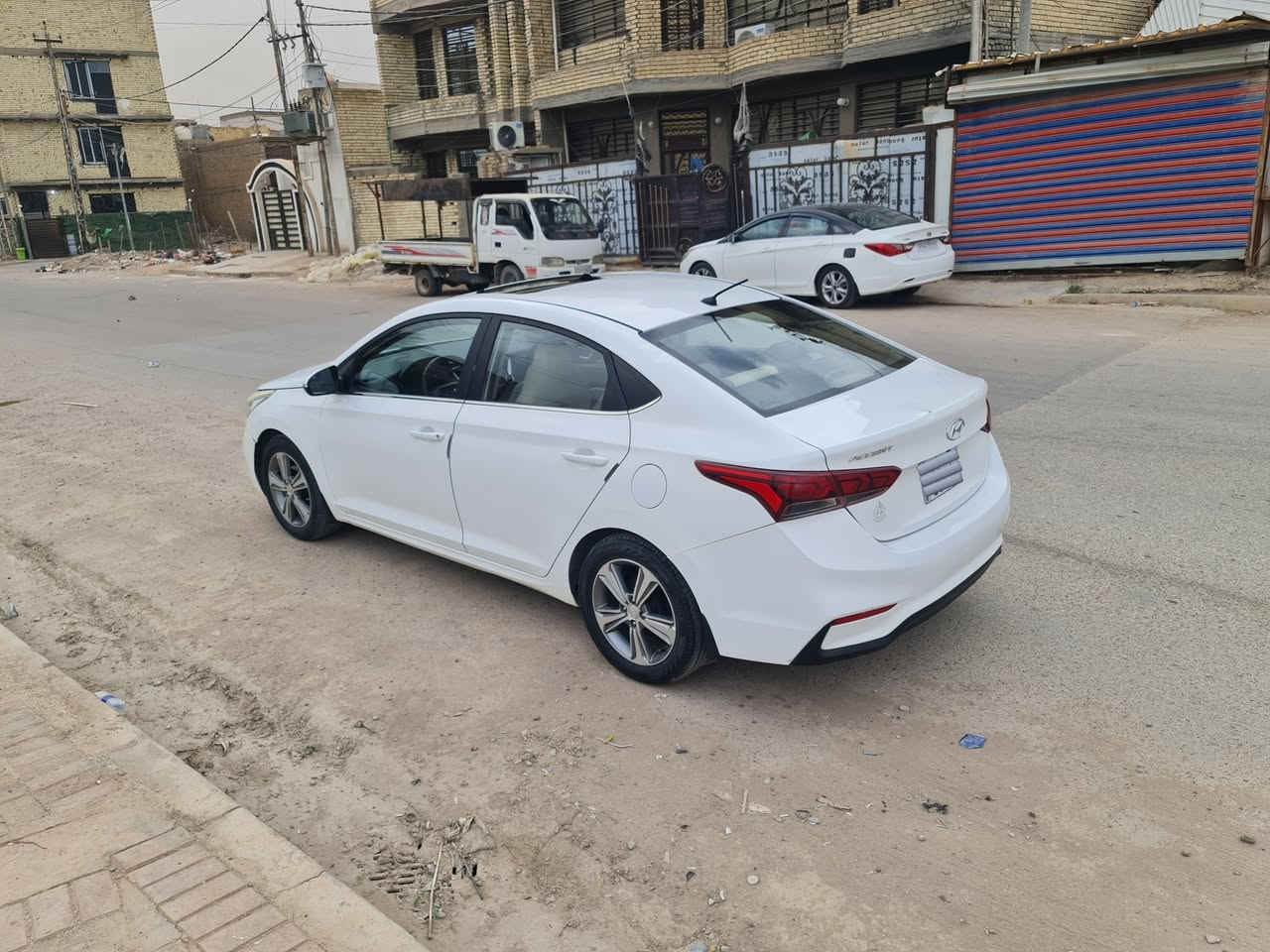 اكسنت خليجي بغداد بأسمي مديل 2019 
***********  السعر  ١١٨$ 
*********** مكاني بغداد شهداء السيدية 

سيارة فتحة ب قمارة 
مكينة ١٦٠٠ دوش
شاشة جبيرة 
داخل لونين
جاهزة تبريد شغال
