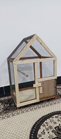 قفص🌐طيور🦜للبيع💰السعر 15,000دينار جديد غير مستخدم ✨يوجد توصيل🚕داخل عنه🏙...