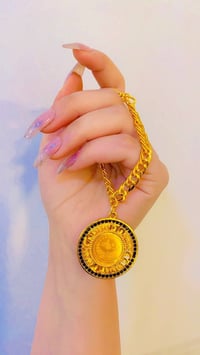 سوار ليرة • ذهب برازيلي • غير قابل للصدأ