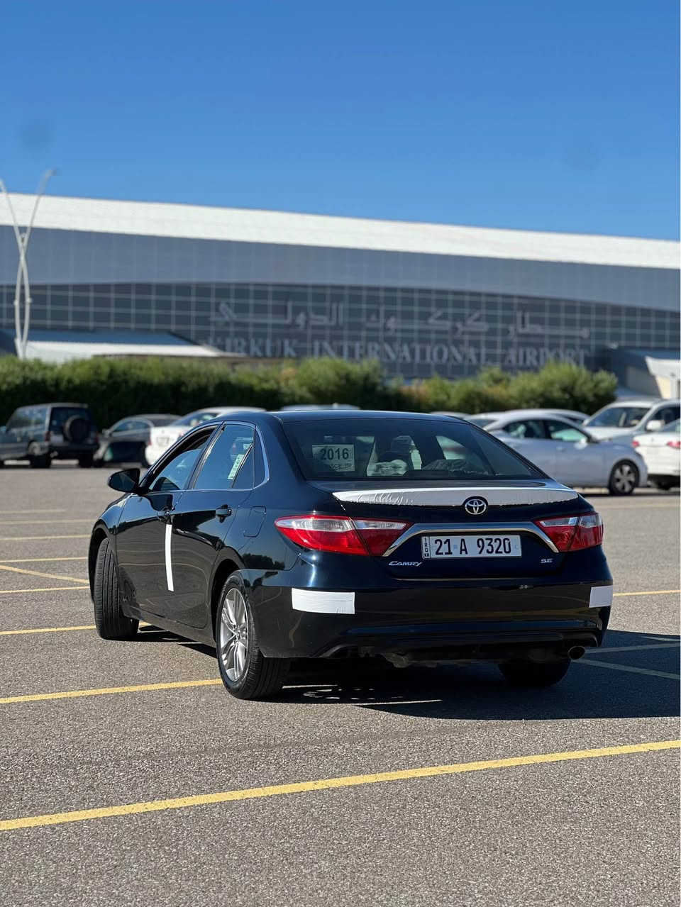 سلام عليكم 
تيوتا كامري 2016 وارد امريكي
محرك 2400
كير محرك بشرط 
طخم صدر امامي وخلفي ٧٥٪؜
تايراتها نضيفه 
دواخل نضافه فول 
تبريد تدفئه
عليها ادامه من خدمات ماڤ
رقم جديد وسنويه جديده 
شرط التحويل
مواصفات se
لايتات زينون ثلجي 
نضافه السياره 95٪؜ لان بيها شكم شخط ورصعه قليل 
ضررها بونيد مصبوغ وشبر من الجامرلغ الامامي اليسار تعديل 
السعر ١٤٥ وقابل للمراوسه شعندك نزل صورها والتفاصيل بل تعليقات او دزلي خاص 
مكاني كركوك (***********) كركوك, العراق
