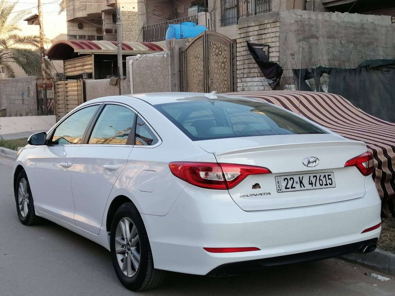 ***********
رايدهة ب ١٢٧ ورقة 
هونداي سوناتا ٢٠١٧ وارد أمريكي
٢٤٠٠
تبريد ثلج
تحكم ستيرن جهتين
بلوتوث حاكية موبايل
كروس سرعة
ويل كب
ماشية ١٠٠ الف
سيارة جدا جديدة وترايهة ماشاء الله زيرو
وحادثهة جدا بسيط جاملغ السايق
فقط
وبيهة باب صبغ بالعراق مال صدر امامي بدون دواخل وبدون ايرباك سليم
تريد صور حادث راسلني واتس اب *********** بغداد, العراق
