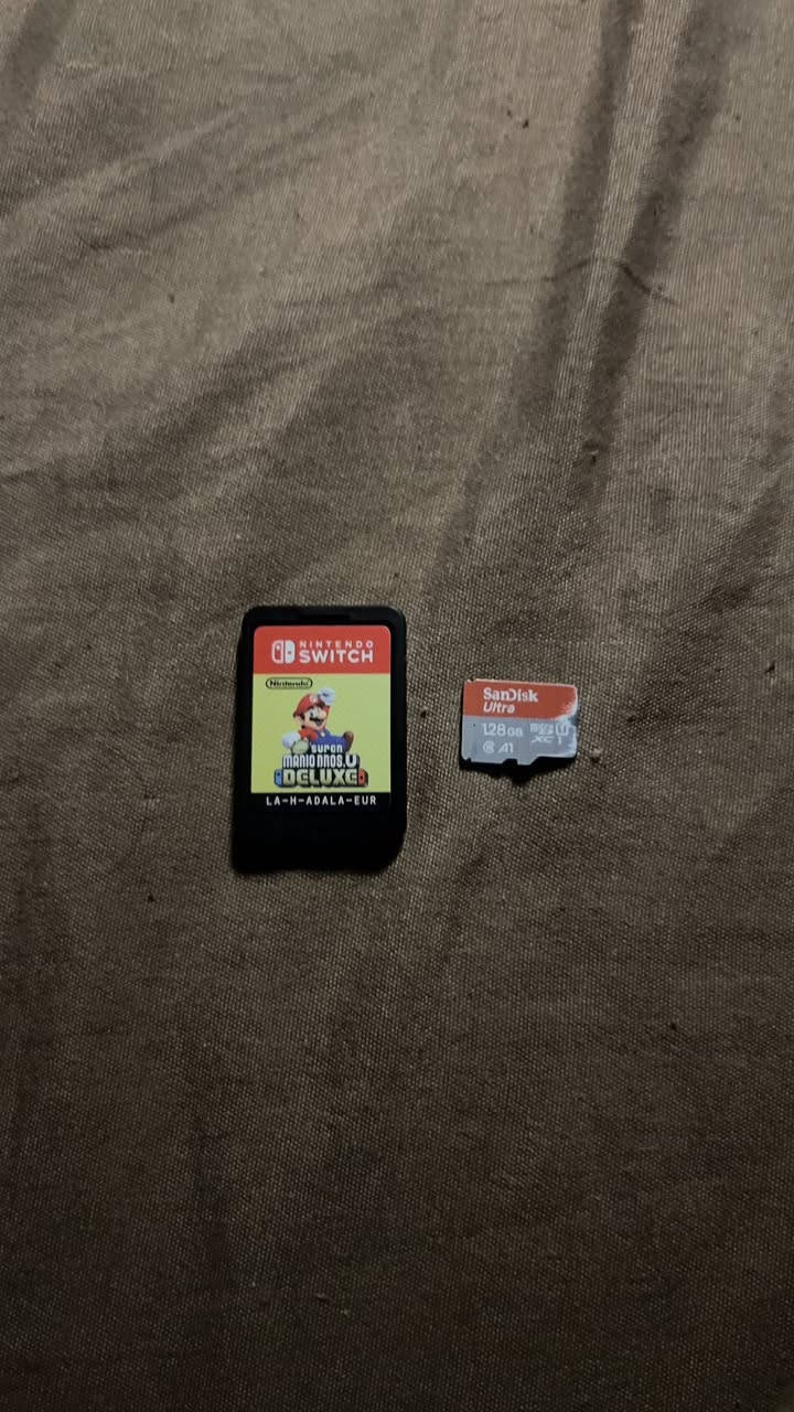 سلام عليكم
NINTENDO SWITCH LITE - نيتندو سويتش لايت
نضيف جدًا ويا رام 128 ساندسك اصلي وكيبل فقط اصلي و لعبة ماريو بروز دايلوكس غير مهكر وحقيبة 
السعر 170 وبي مجال بسيط - او مراوس ويا ps vita fat
مكاني بغداد 
يوجد توصيل


**إذا كنت صاحب هذا الإعلان وتريد حذفه لأي سبب، رجاءا أرسل رسالة إلى الدعم الفني**