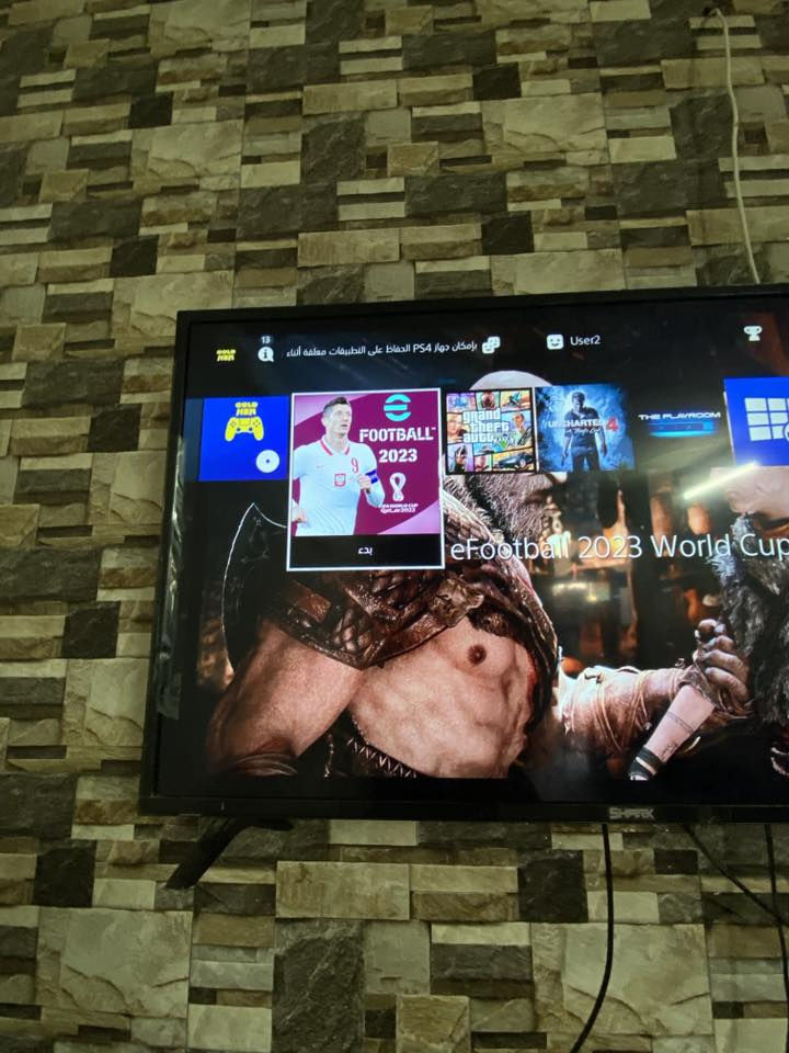 بلي فور اسلم مهكر هارد  ذاكرته نص تيره و ٣جوستكات تجاريات يو بي اس اصلي و الالعاب
1سبايدر مان عربيهz
2. God of war   كريتوس  مترجمه عربيه 
3. Footall2023 او بيس
4 g جيتي اي 7 
5انجارتد نهايه لص الجزء 4مترجمه عربيه 

بغداد الشعله موجود ماسنجر و اتساب ***********
السعر 330
