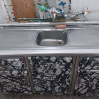 سنك مستعمل نظيف ثلاثة ابوب ومجر  سعره 65 الف  للاستفسار 07827837348