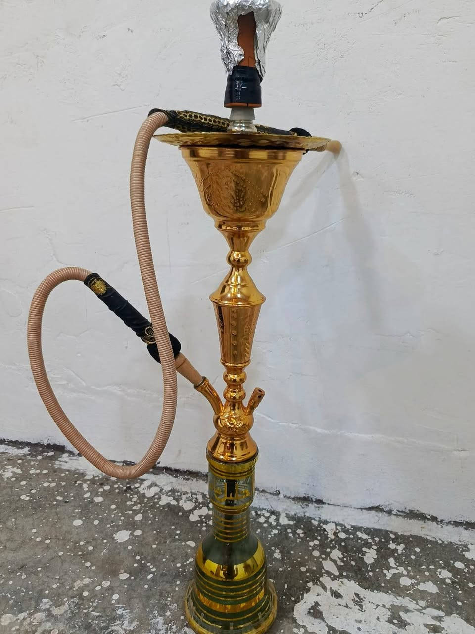 السلام وعليكم نركيله خليل مامون للبيع سعره 75 وبي مجال دخان فول شرط الطعم داخله نحاس اصلي اتصال او واتساب ***********
