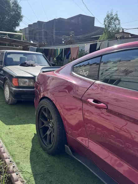 السلام عليكم حبايب 

 الحلوه للبيع 
موستنك ايكو بوست 
2016 
-بيها دعاميه ار تي ار 
-ويل 20 جديد 
- بوليش 
- غرفه كلها جديده 
- يعني سياره حلوه ونظيفه خير من الله 
حادثها جاملغ السايق وخشم البنيد ( بدون دواخل ) وهنا عندي ضربها ابو دراجه الجاملغ الخلفي صـار بيها صبغ على كد شبر تقربيا وكل الصور عندي 
سعرها 130 وبيها مجال 
مكاني بغداد اتصل وتدلل
 
للاستفسار ***********
