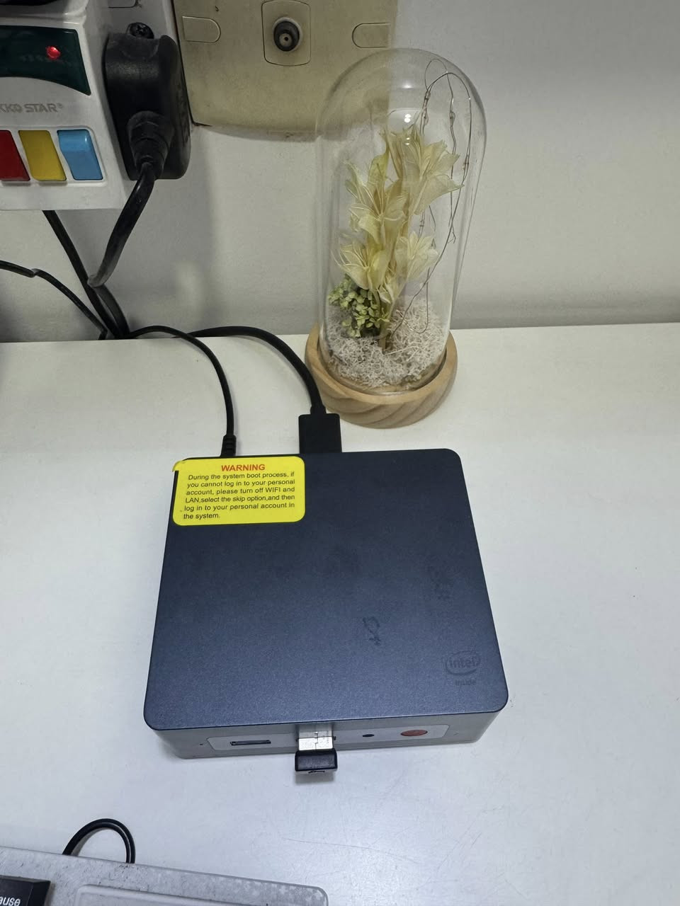 Mini pc GK35
رام 8 كيكا
هارد 256 ssd m.2
تشغل دقه 4k
مناسبه تصفح وبرامج خفيفه ومشاهده
4 مخارج usb3
نضام تشغيل وندوز 10 برو اصلي 
استعمال سبوع فقط
السعر 100 الف مكاني بغداد الشعب
***********
