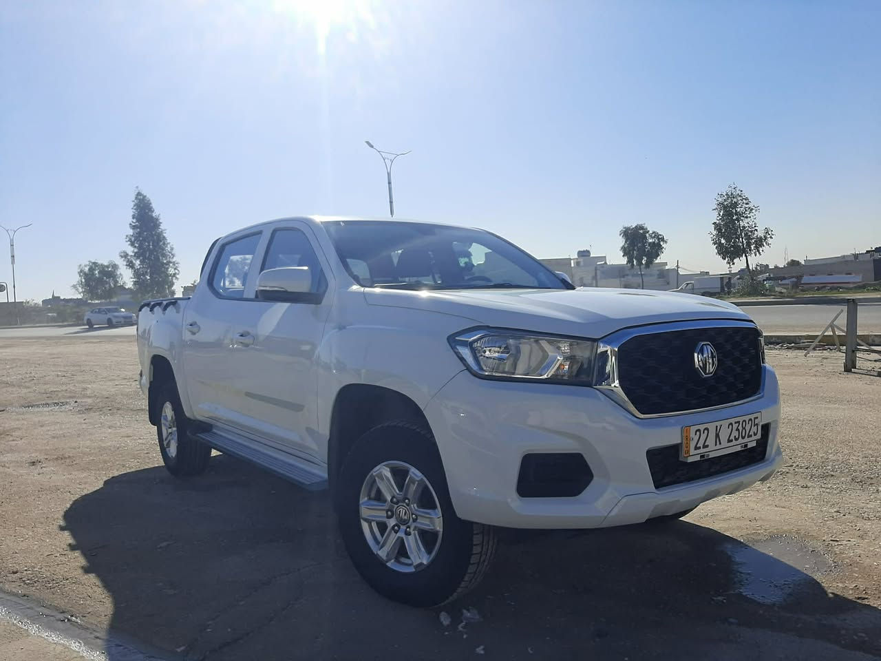 پیکاب MG 2024 
20000کلم رۆشتووە بێ لێدراو تاک ئەکسل رەقەم سەنەوی تازە دەفتەر بەنزین کامل ناو گاعی بۆ کراوە و زەمان شەریکەی ماور  
سعری 152 کەمێک معامەلە


**إذا كنت صاحب هذا الإعلان وتريد حذفه لأي سبب، رجاءا أرسل رسالة إلى الدعم الفني**