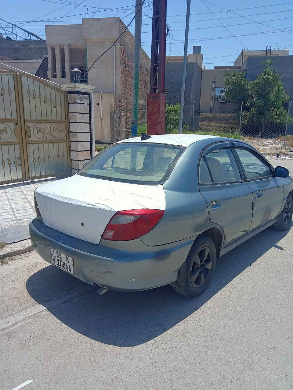 كيا ريو موديل2002 سيار مصبوغه عام لجماليه سياره جاهزه فقط التبريد نقص بيه السعر 32بيه مجال بسيط العنوان البياع الشرطة الخامسة رقمي *********** بغداد, العراق
