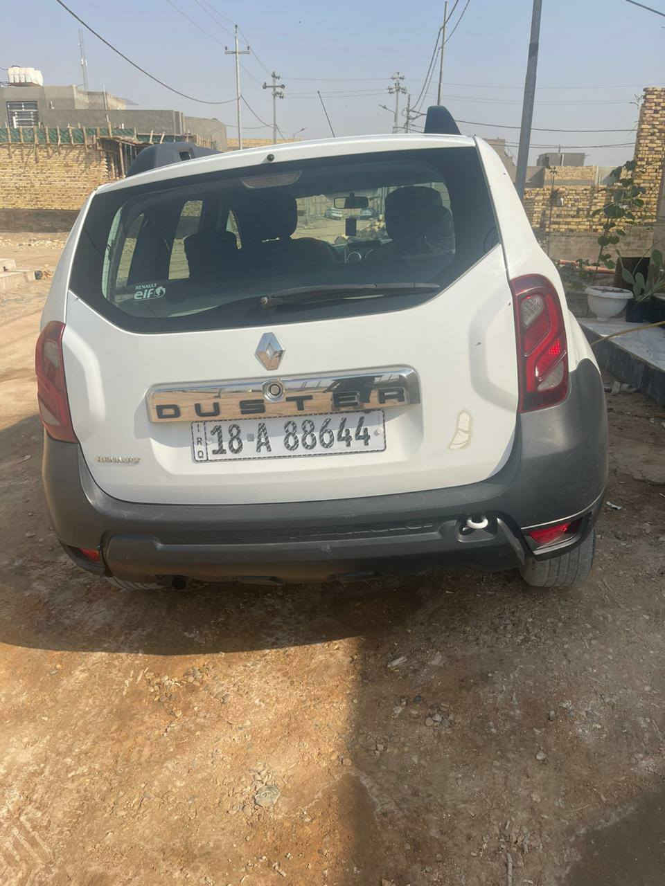 السلام عليكم رينو دايستر موديل ١٨ بيهه رشه بالجاملغ الامامي قليله والباقي كفاله عامه محرك ٢٠٠٠ ماشيه ٨٤الف المواصفات كامره دواره شاشه كبيره  hd تخم تاير باتري جديد مكينه جديده برغي مامفتوح  رقم بابل إنكليزي مكاني ديوانيه موبايل *********** السعر٨٥ السياره على وضع الشركه مامبدل بيهه اي شي بسمي سنويه لغايه ٢٩
