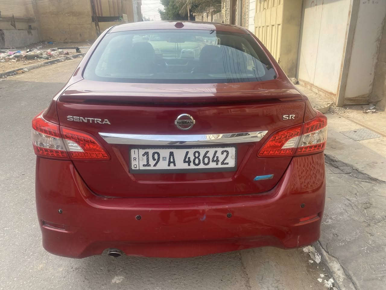 سلام عليكم سيارة نيسان سنترا 2014 ماشيه 106 السعر 95 أو بيه مجال المكان كربلاء ***********
