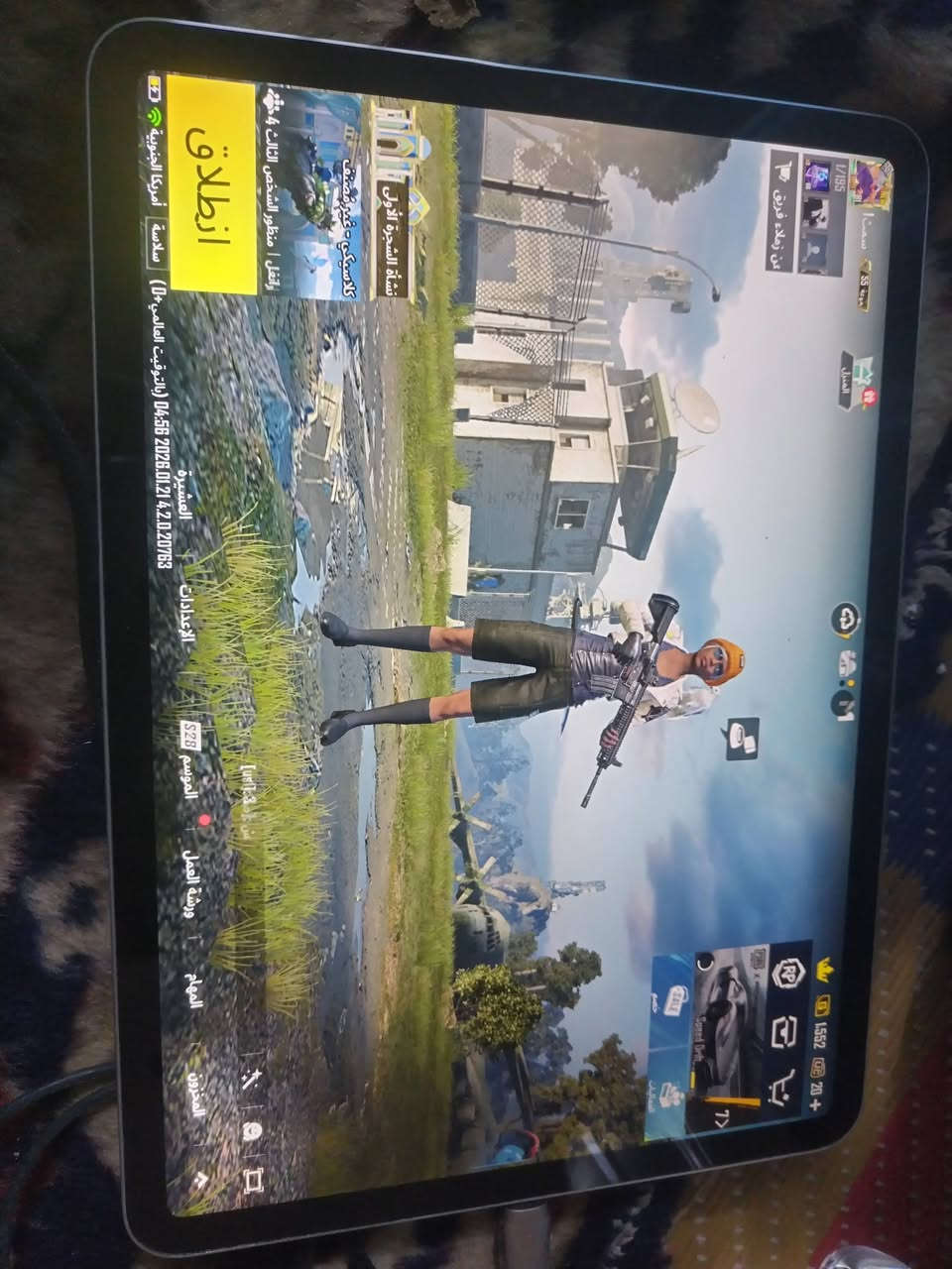 ايباد 11m2 ذاكره 128بطاريه88مكاني ابوغريب ماعندي توصيل تجي تفحص وتروح بدون مخاجل الايباد نضيف نضافه 90 +سماعه محيطيه اوشاحنه فقط السعر 550للعلم الايباد بي بياض بشاشه خفيف ممثر عله كلشي  ابالك الجهاز فول تفحص وتروح *********** بي وتساب
