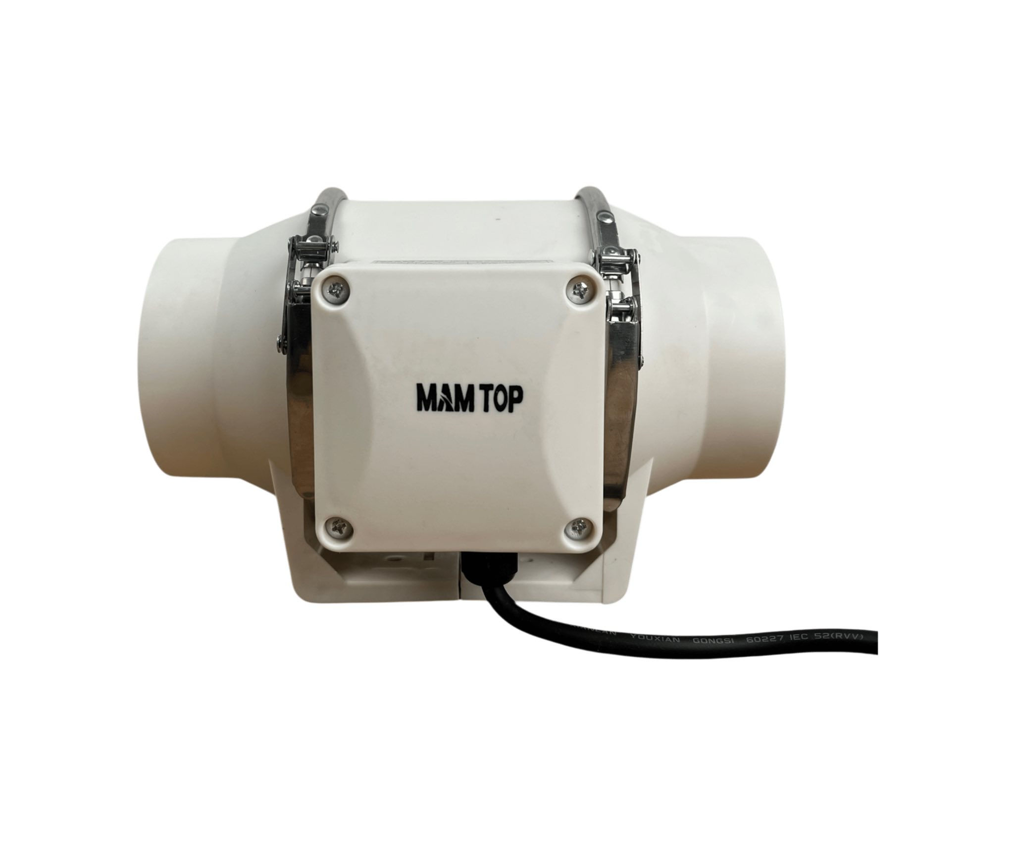 ساحبة هواء صاروخية ماك توب MAM TOP – 4 إنج (Inline Duct Fan)
الاستخدامات

سحب وطرد الهواء من الحمّامات والمطابخ.

تحسين التهوية داخل الغرف، المخازن، والورش.

تقليل الرطوبة والروائح والدخان.

مناسبة لأنظمة مجاري الهواء (الدكت) بقطر 4 إنج.

تُستخدم في البيوت، المحلات، والمكاتب.

المميزات

قطر 4 إنج (100 ملم)– متوافقة مع دكت التهوية القياسي.

قدرة كهربائية: 40 واط.

الجهد الكهربائي: AC 220V – 5060Hz.

تدفق هواء قوي: حوالي 310 م³ساعة.

ضغط هواء: 180 باسكال.

مستوى ضجيج منخفض: تقريبًا 34 ديسيبل.

سرعة دوران: 2600 دورةدقيقة.

تصميم صاروخي داخلي لرفع كفاءة السحب.

استهلاك طاقة منخفض مع أداء ثابت.

جسم بلاستيك متين مقاوم للرطوبة.

مزوّدة بحامل تثبيت معدني لسهولة التركيب.

سهلة الفك والتنظيف حسب دليل الاستخدام.

تشغيل هادئ مناسب للاستخدام المنزلي.

محتويات الصندوق

ساحبة هواء صاروخية MAM TOP مقاس 4 إنج.

قاعدة تثبيت معدنية مع براغي.

دليل الاستخدام.

الملاحظات

طول السلك: 70 سم.

قياس الكارتون:

- الطول: 23 سم
- العرض: 17.5 سم
- الارتفاع: 15.5 سم

يُفضّل فصل الكهرباء قبل التركيب أو الصيانة.

يُنصح بتنظيف المروحة دوريًا للحفاظ على الأداء.
‏سعر 35 مع التوصيل مجاني بغداد محافظات


**إذا كنت صاحب هذا الإعلان وتريد حذفه لأي سبب، رجاءا أرسل رسالة إلى الدعم الفني**