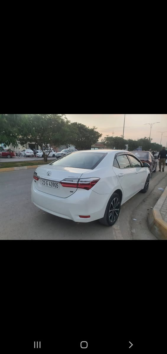 كورلا خليجي موديل ٢٠١٧ سياره كله على وضع شركه محرك كير بيه هاي ضربه موضحه بسونار لبيع سياره موجوده بخانقين ماشيه هسه ٥٨الف ***********
