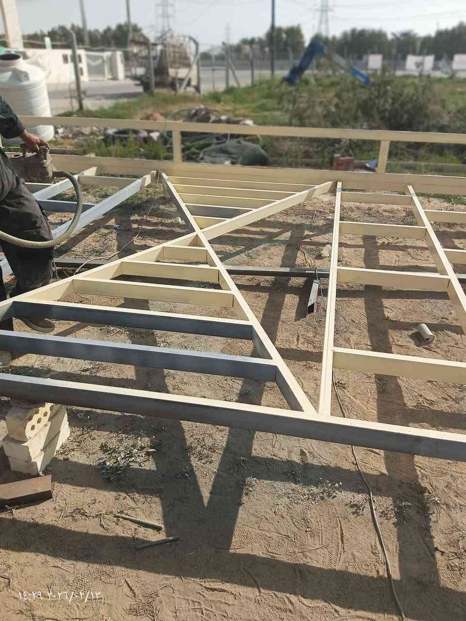 حدادية امير العابدي
@عمل وانشاء جلسة للضيوف داخل البيت الحديقة و بكادر فني هندسي 
***********
