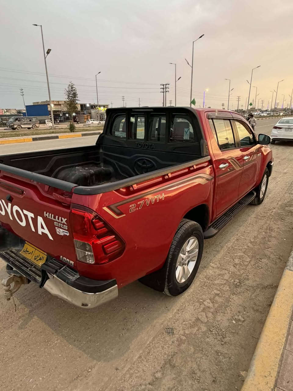 هايلوكس تيوته مديل 2019 رقم اربيل وكاله بأسمي تحويل ثاني يوم مكفوله كفاله عامه دوشمه الرضيه والكشنات سياره جاهزه ومابيه اي نقص لا صبغ ولا ضربه (السعر270وبيه مجال) 
للستفسار ***********
