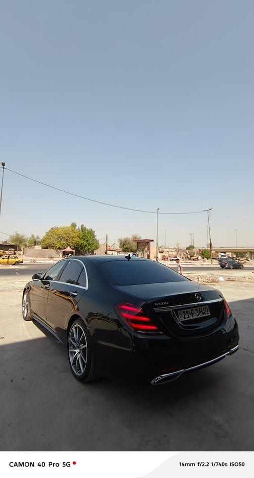 السلام عليكم مرسيدس S500 موديل 2019 وارد أوربي كفالة عامه السعر 52000$ هاتف ***********
