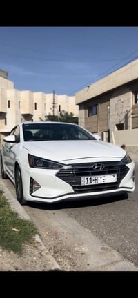 Hyundai Elantra🇰🇷🇰🇷 وارد أمريكي  موديل 2020 رقم بغداد ماشية 60 الف ميل...