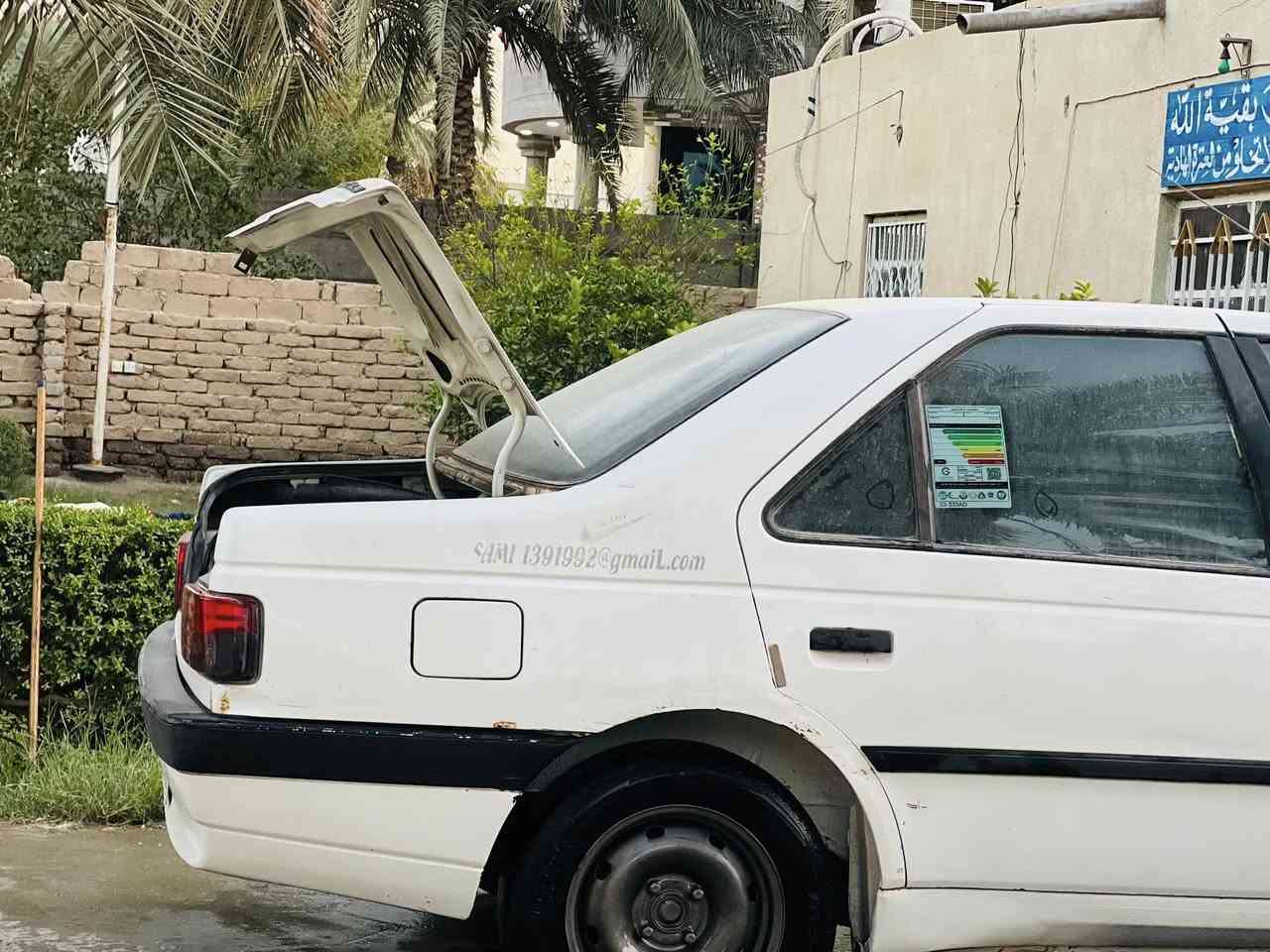 بيجو ٤٠٥  السياره كفاله عامه. تبريد شغال  تدفئه  السياره مانقصه اي شي رقم بغداد مداور ثاني يوم  السعر ٣٨ وبيه مجال بسيط  مكاني بابل 
***********
