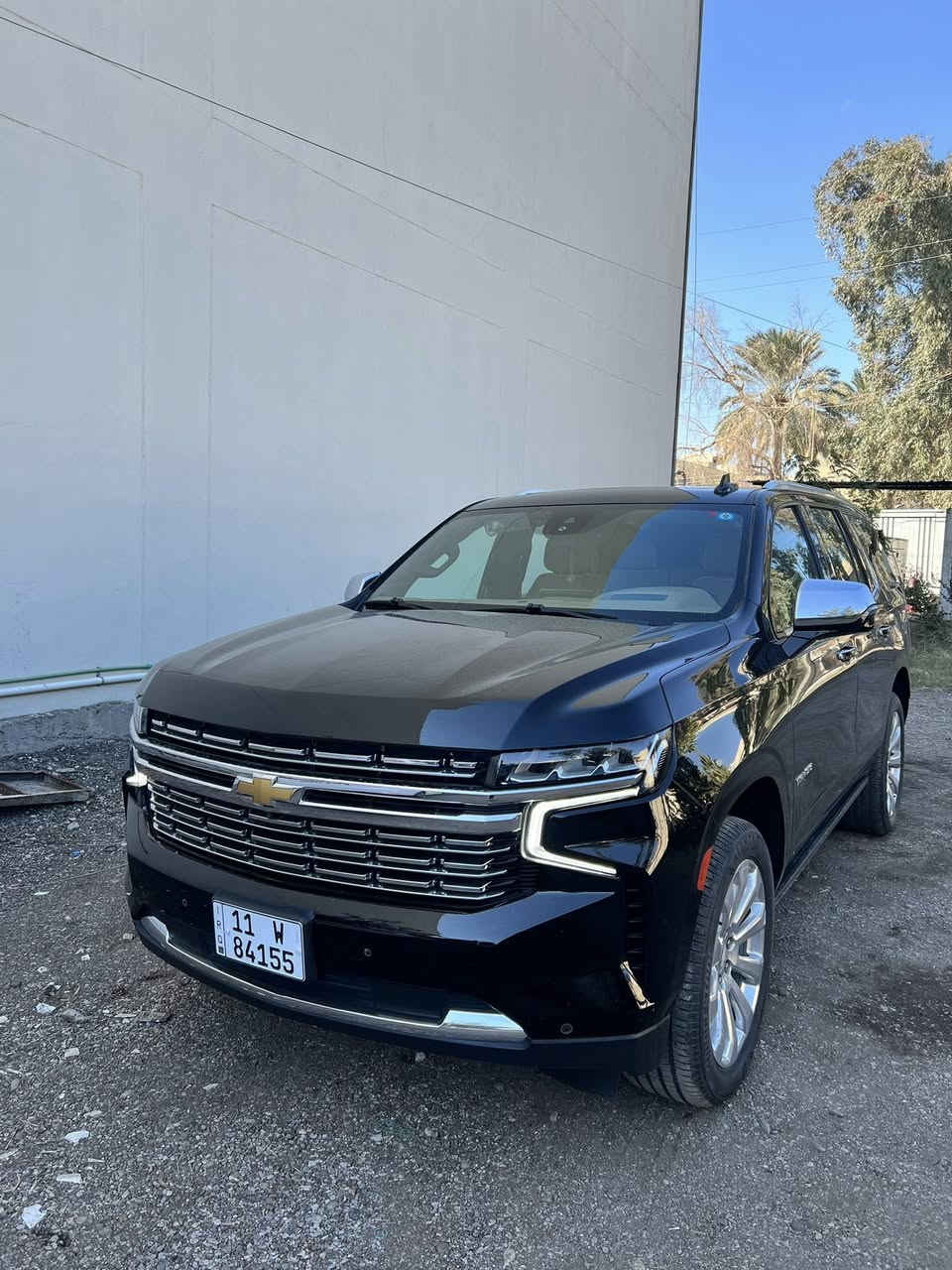 السلام عليكم تاهو برايمر ضمان شركة المنصور 2023 جديدة جدآ بحالة الشركة مغلفة ب كامل PPF
فول جكات ٤ كامرات ماشية ٦٠ الف كيلو مكفولة من كلشي عدا رصعة بصيطة جدآ مسحوبة فقط 
مكان السيارة الكاظمية السعر 54,500$ هاتف ***********/***********
