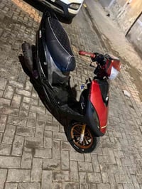 دراجه ماكس عدل بوشه ٤٩مفتوحه كلشي شغال بيه كهربائي بيه تزويد صدر رياضي...