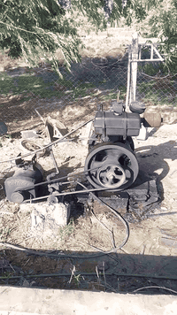 مولد اللبيع حجم 16 حصان شغال رقم 07821482192