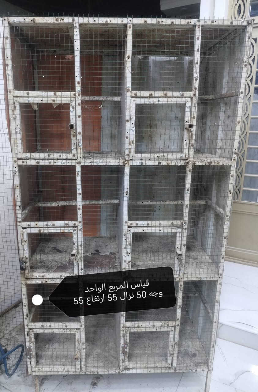 خانات حديد ام ال 3... 30 الف وام ال 6... 30 الف ام الوحدة 15 الف والقفص الهيسكو 10 الف ***********
