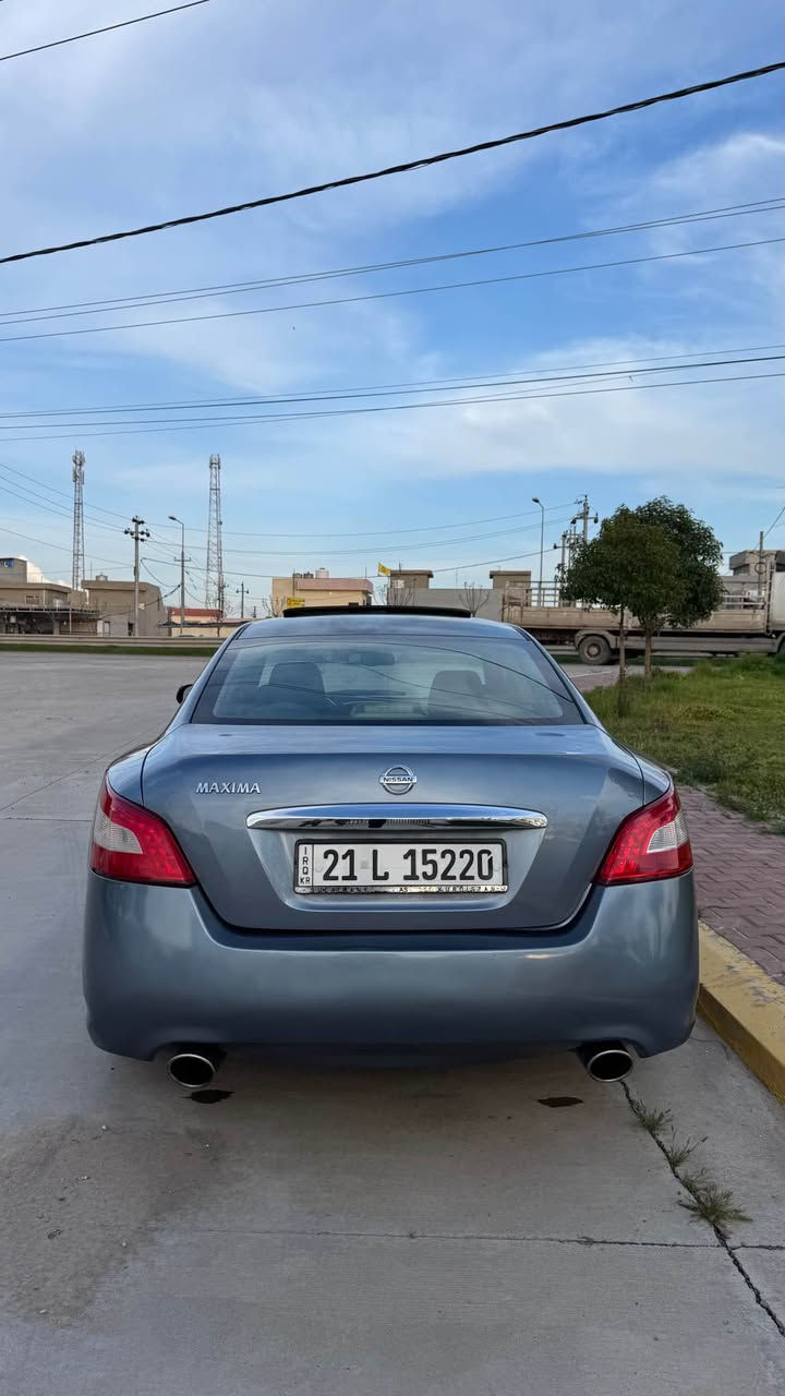 سعر بلاش 71$ مجال كلش قليل
نيسان ماكسيما 
موديل 2012
فول فول مواصفات سلايت 

مكان اربيل 
***********
*********** 

مكينه كير تبريد كل بشرط تراي وين مايعجبك 
دهن جديد باتري جديد تايرات بدلته جديد 

سياره بنيت بيها سبغ اثر جارد اني صبغت 
جانت بدون سبغ و مكان صغير يم بك لايت بيها بارد 

سياره باسمي رقم سنوي هزه جديد 
تحويل مباشر نص ساعه 

مواصفات فول - شاشه - بصمه - كشن كهرباء - دبل كير -
حساس - باب بصمه - أربيل, العراق
