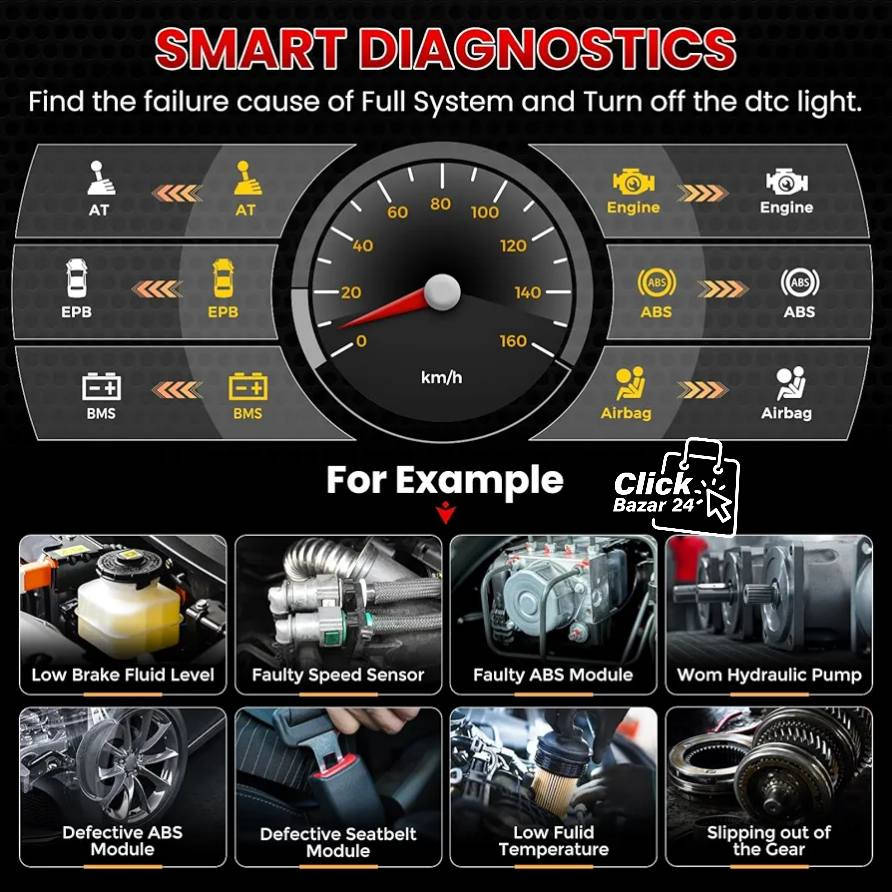 ئامێری دۆزینەوەی کێشەی ئۆتۆمبێل  
LAUNCH OBD2 Scanner Car Diagnostic Tool CRP123 V2.0 PLUS All System, ENG/ABS/SRS/EES/Dashboard/TPMS/AT Etc Code Reader Diagnostic Scanner for Cars

نرخی 145 هەزار 
🚗🛍📨
🚗گەیاندنمان هەیە بۆ هەموو پارێزگاکان
📥بۆ داواکردن نامە بنێرن یان پەیوەندی بکەن
نرخی گەیاندن 4000
   0750 3128118
   0770 3128181
  viber & whatsapp
-----
🚗يوجد توصيل جميع محافظات العراق
📥للطلب اتصل 
سعر توصیل 4000
   0750 3128118
   0770 3128181
  viber & whatsapp
-----

https://linktr.ee/clickbazar24
