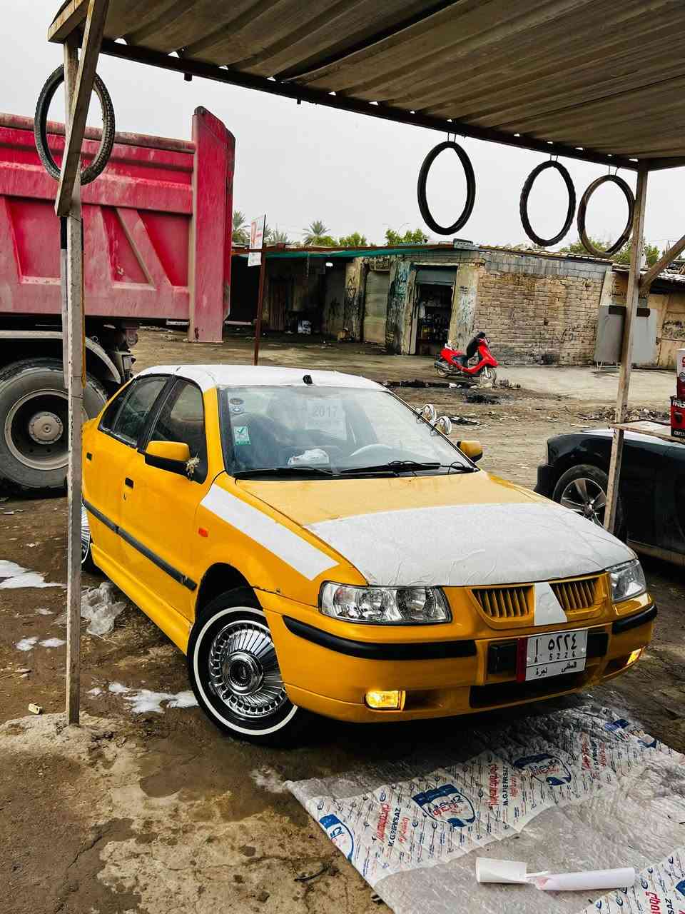 السلام عليكم سمند موديل 11ناطق تحويل مباشر مصفره غرامات موصفات ادامه كامله السعر 25
مكينه وكير كارتونه  .............. #اقره المنشور واني خادم
دعاميات ثنين جدد 
كهربائيّات كله شغاله
تخم تاير جديد ابو الخط
حداديه امامي خلفي 75//100
بور جديد مشط جديد 
تخم نوزلات تخم بلكات تخم واير بلك كله جديد 

مكفوله من كلشي مكاني بابل قضا الكفىل ***********

السياره عوزه ترتيب بغرفته بطاينه تعبانه فقط
