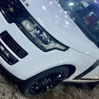 رانج روفر فوك موديل ٢٠١٦ خليجي بدون صبغ عدا كارت بحافة البنيد لون ابيض...