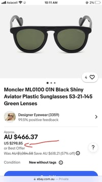 مونكلير • MONCLER • اكسسوار فاخر • قطعة مميزة • حجم ٥٣ • مستلزمات شخصي...