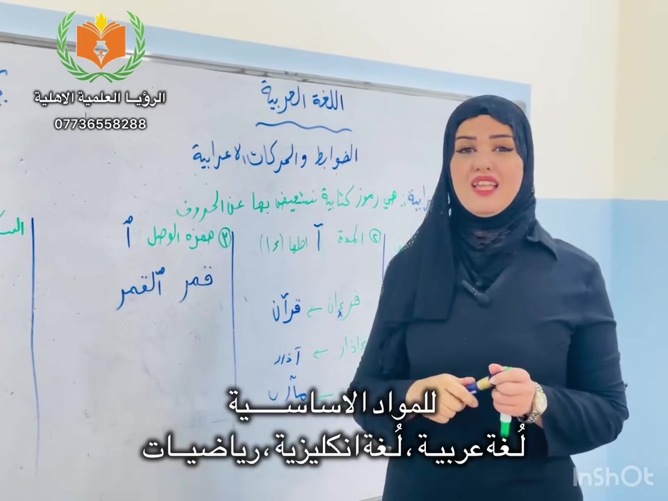 التسجيل في دورات التقوية (  summer school ) 

         ((((((((📣📣 مـُستمــر 📣📣 )))))))

نخبة من المعلمات ومتابعة أكاديمية متميزة في مواد:
الرياضيات • اللغة العربية • اللغة الإنكليزية

📅 بدءاً من 6/21
🕗 من الساعة 8:00 صباحاً إلى 11:00 صباحاً
📔كل احد ،اثنين ، ثلاثاء
🚌 خطوط نقل متوفرة
🏫 استقبال الطلبة من باقي المدارس أيضاً

وايضاً التسجيل في الصف الاول الابتدائي مفتوح
من مواليد 2020 / 2021 شهر كانون الثاني

📞 للاستفسار والتسجيل:
***********

عنواننا 📍: الامين الثانية ، نواب الضباط ، الشارع المقابل لمطعم الوجبة السريعة ، خلف المتنزه .
