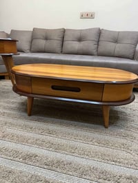 / ميز وسطي مع طبله تركي خشب طبيعي ستعمال كلش قليل للامانه اصلي لان اخذ...