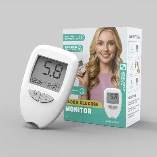 لجهاز قياس نسبة السكرالمواصفات الفنية لجهاز قياس نسبة السكر في الدم (Blood Glucose Monitor) من الطراز JHBGM001A.إليك ملخص لأهم المواصفات المذكورة في الجدول:اسم المنتج: جهاز مراقبة سكر الدم.نوع البطارية: يعمل ببطارية قرصية من نوع CR2032.نطاق القياس: يتراوح من 1.1 mmol/L إلى 33.3 mmol/L.وقت القياس: سريع جداً، حيث يستغرق حوالي 5 ثوانٍ.الذاكرة: يمكنه تخزين ما لا يقل عن 180 نتيجة قياس سابقة.ظروف التشغيل: يعمل بكفاءة في درجات حرارة بين 10°C و 40°C، ورطوبة أقل من 80%.


**إذا كنت صاحب هذا الإعلان وتريد حذفه لأي سبب، رجاءا أرسل رسالة إلى الدعم الفني**
