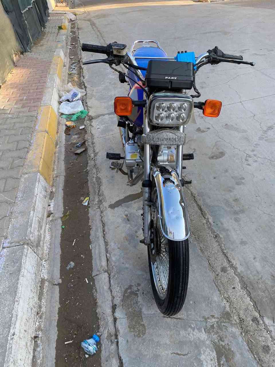 سلام عليكم دراجه للبيع موديل 2019 محرك لاصرف ولا بخار مامفتوح سلف شغال صالنصه كاتم كهربئيات كلها شغاله *********** مكاني كركوك
