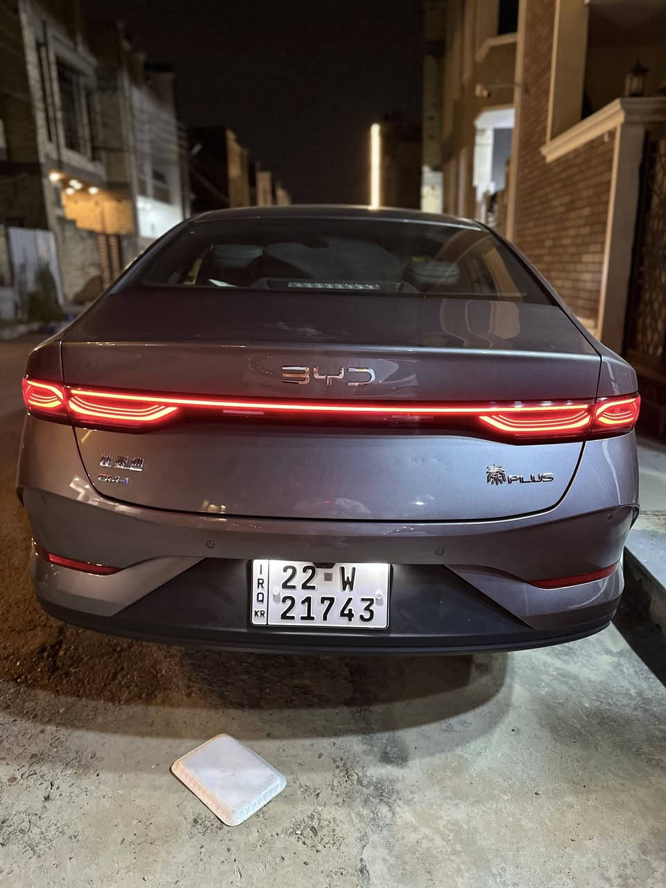 سلام عليكم
سلام عليكم
BYD جن بلاص

موديل 2025
ماشية 11٫182
داخل زيتوني
تمشيك بتفويله 2100 كيلو متر 
خزان الوقود : 65 التر 
سعه المحرك : 1500 
انضمه قياده 
ايرباك عدد : 8 
سمعات عدد : 6 
حساسات خلفيه 
عينه دجتل 
شاشه كبير حجم : 8 انج 
نضام كهربائي و نضام محرك + هايبرد اقتصادي 

مرقمه اربيل بأسمي 
السعر 19 مليون
المكان بغداد الدورة
***********
